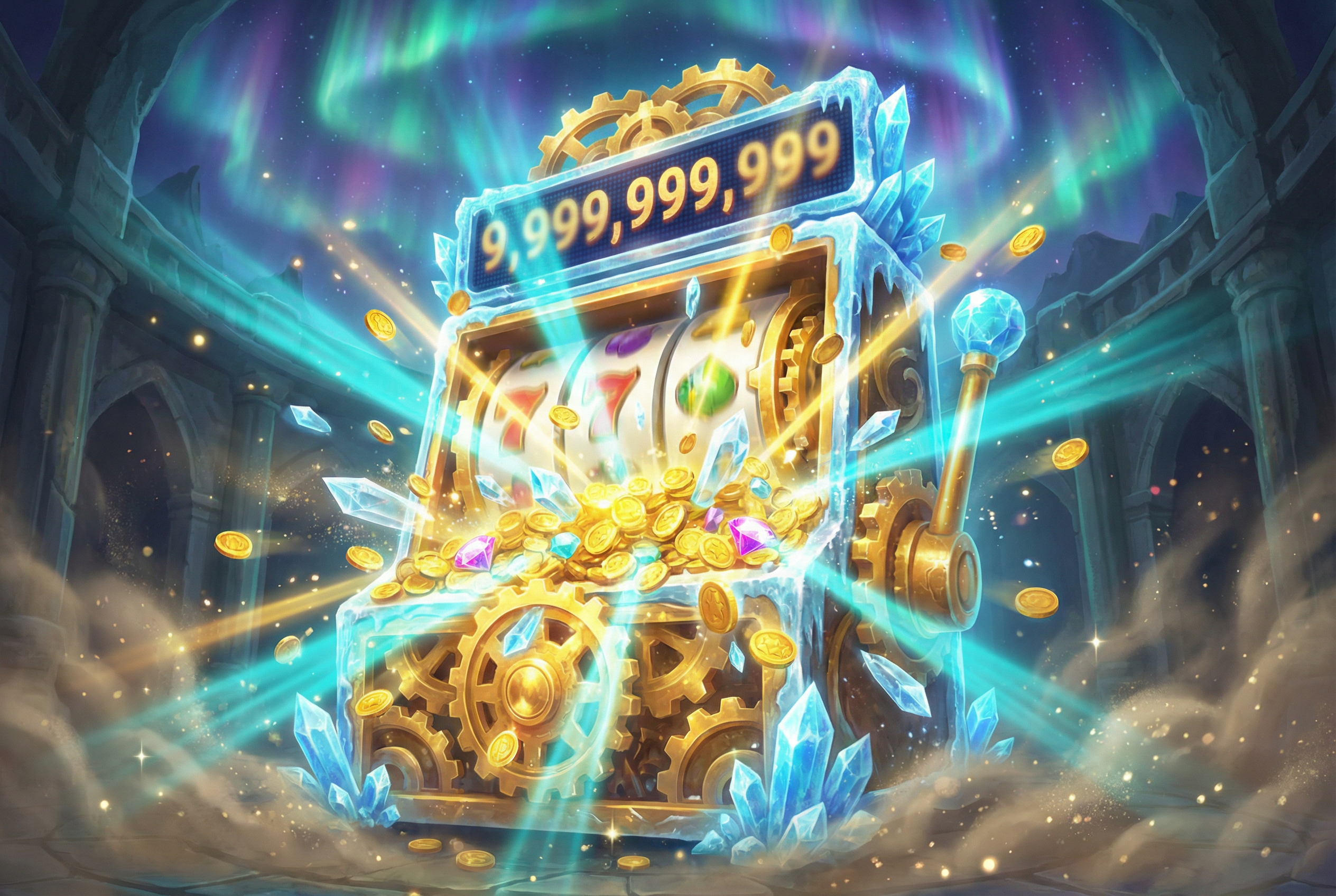 累积奖池冰川角子机 - 捕鱼游戏